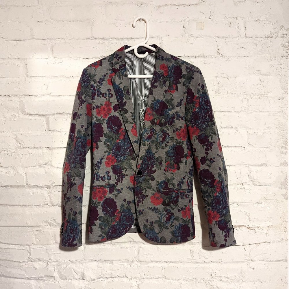 Floral Suit Coat
